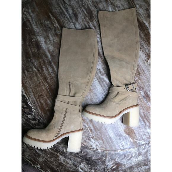 Free People Jasper Boots Knee High Tall NEW 9.5 US 39.5 - Picture 4 of 8
